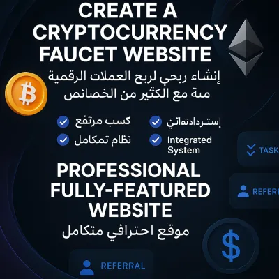 creat for you a professional cryptocurrency faucet and gpt